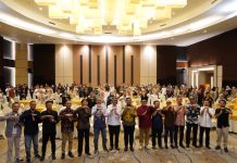 Ir. Tjahja Wandawa menghadiri Halal Bihalal Hiswana Migas