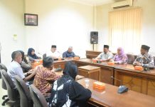 Penerimaan Kunjungan Kerja Komisi II Kota Banjar