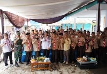 Ketua DPRD ikut meresmikan Kampung Pramuka bersama Wakil Walikota Tasikmalaya