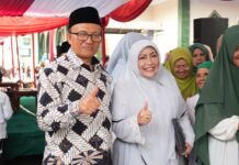 Peringatan Isra Mi’raj Nabi Muhammad SAW yang diselenggarakan di Yayasan Pondok Pesantren Bahrul Ulum